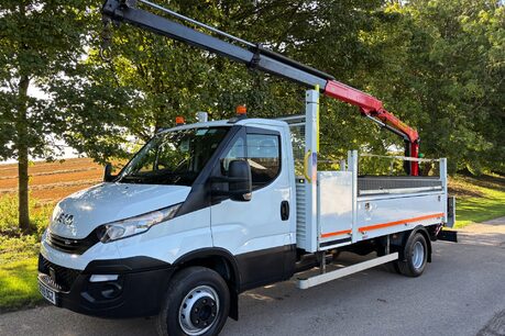 Iveco Daily 72C18 Dropside Truck with Palfinger PK3400 Crane 1