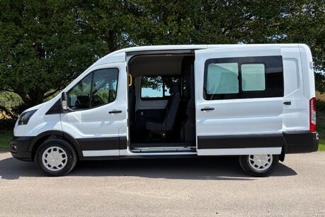 Ford Transit 350 L3 H2 130 ps Trend Double Cab in Van - Air Con 9