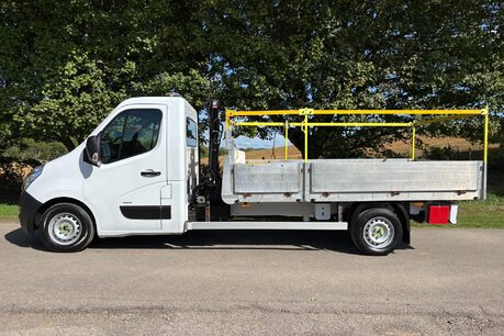 Vauxhall Movano R3500 L3 Dropside Truck with Hiab T-HIDUO 013 - Air Con 8