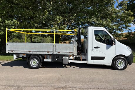 Vauxhall Movano R3500 L3 Dropside Truck with Hiab T-HIDUO 013 - Air Con 14