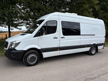 Mercedes-Benz Sprinter 519 Cdi Lwb Hr Mobile Command Unit - Ex MOD - Air Con / Generator