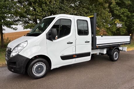 Vauxhall Movano F3500 L3H1 Crew Cab Dropside with Air Con - Direct from the MOD 1