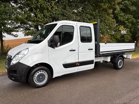 Vauxhall Movano F3500 L3H1 Crew Cab Dropside with Air Con - Direct from the MOD