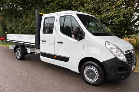 Vauxhall Movano F3500 L3H1 Crew Cab Dropside with Air Con - Direct from the MOD 4