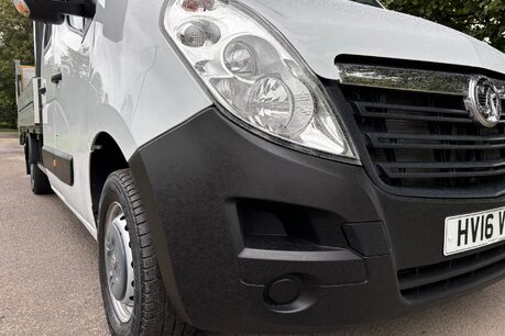 Vauxhall Movano F3500 L3 H1 Double Cab Dropside Truck with Tail Lift - Air Con 23