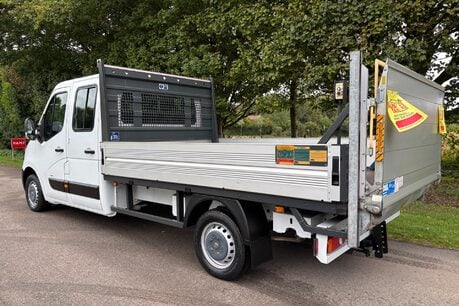 Vauxhall Movano F3500 L3 H1 Double Cab Dropside Truck with Tail Lift - Air Con 5