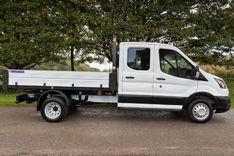 Ford Transit 350 Drw L3 Crew Cab 130 ps Tipper - Tow Axle 10