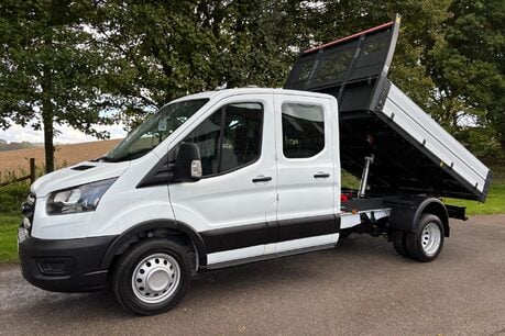 Ford Transit 350 Drw L3 Crew Cab 130 ps Tipper - Tow Axle 1