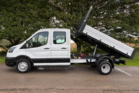 Ford Transit 350 Drw L3 Crew Cab 130 ps Tipper - Tow Axle 8