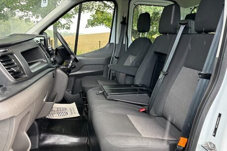 Ford Transit 350 Drw L3 Crew Cab 130 ps Tipper - Tow Axle 30
