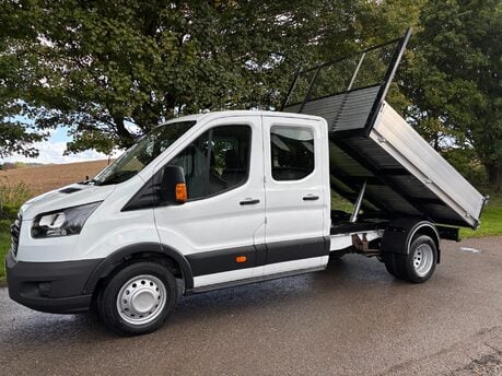 Ford Transit 350 Drw L3 130 ps Crew Cab Tipper - New Alloy Tipping Body
