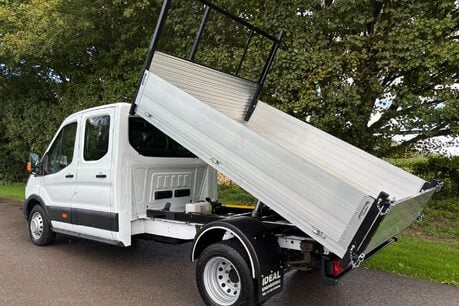 Ford Transit 350 Drw L3 130 ps Crew Cab Tipper - New Alloy Tipping Body 6