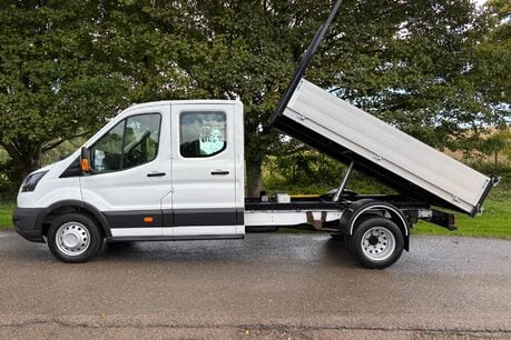 Ford Transit 350 Drw L3 130 ps Crew Cab Tipper - New Alloy Tipping Body 8
