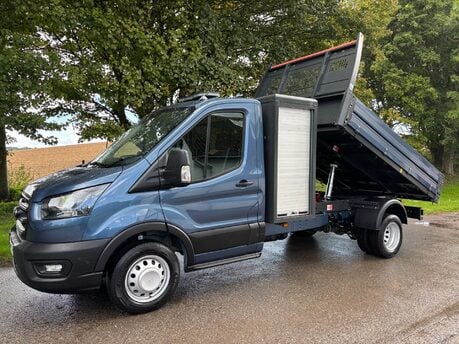 Ford Transit 350 Drw L3 170 ps Toolbox Tipper - Air Con - Tow Axle - Low Miles
