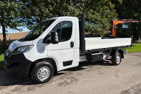 Citroen Relay 35 L3 140 ps Dropside with PH110 Crane - Air Con 1