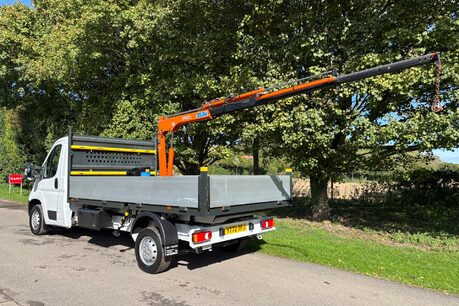 Citroen Relay 35 L3 140 ps Dropside with PH110 Crane - Air Con 6