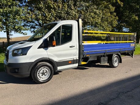 Ford Transit 350 Srw L4 170ps Dropside Truck with Tail Lift - AirCon / Camera / Tow Axle