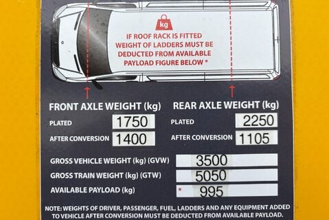 Ford Transit 350 L3 H3 130 ps Double Cab in Van - Air Con / Sat Nav 38