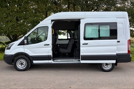 Ford Transit 350 L3 H3 130 ps Double Cab in Van - Air Con / Sat Nav 9