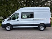 Ford Transit 350 L3 H3 130 ps Double Cab in Van - Air Con / Sat Nav 7