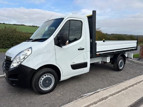 Vauxhall Movano F3500 L2 H1 125 ps Dropside Truck - Air Con - Ex MOD