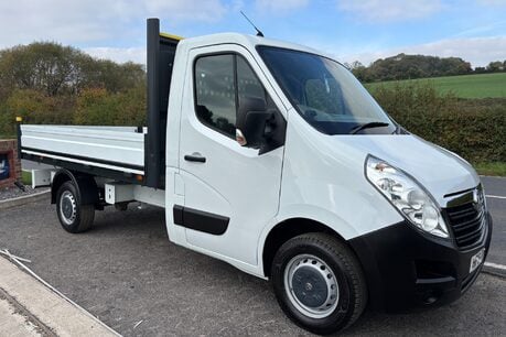 Vauxhall Movano F3500 L2 H1 125 ps Dropside Truck - Air Con - Ex MOD 4