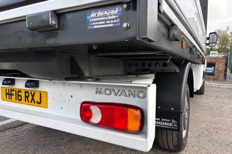 Vauxhall Movano F3500 L2 H1 125 ps Dropside Truck - Air Con - Ex MOD 22