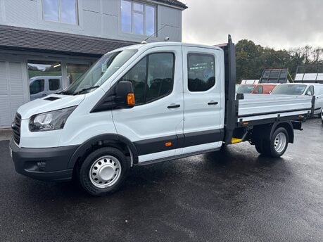 Ford Transit 350 Drw L3 130 ps Crew Cab Dropside Truck - Low Mileage