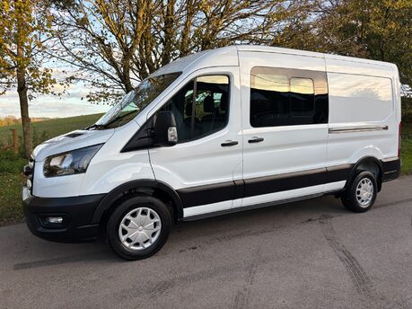 Ford Transit 350 L3 H2 130 ps Trend Double Cab in Van - Air Con