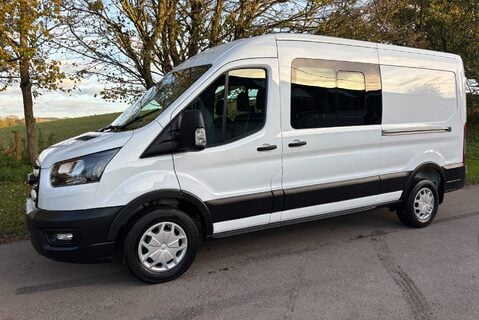 Ford Transit 350 L3 H2 130 ps Trend Double Cab in Van - Air Con 1