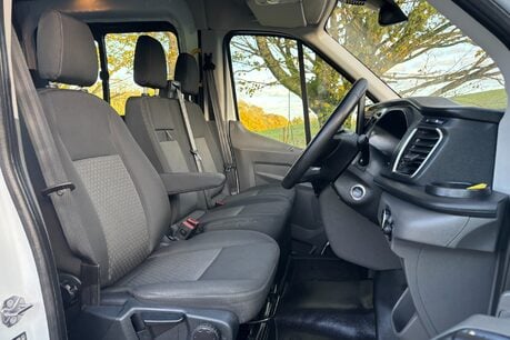 Ford Transit 350 L3 H2 130 ps Trend Double Cab in Van - Air Con 27