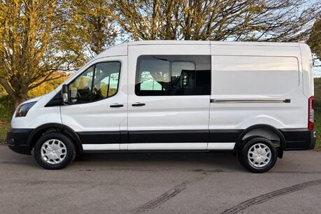 Ford Transit 350 L3 H2 130 ps Trend Double Cab in Van - Air Con 8