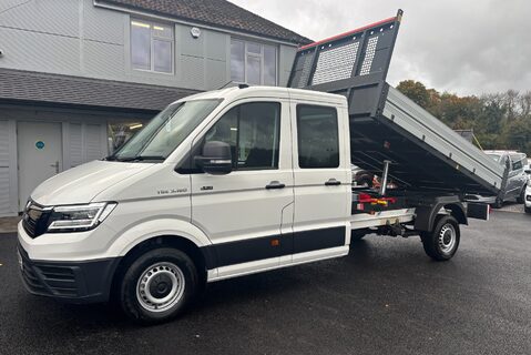 MAN TGE 3.180 DSG 4Motion Crew Cab Tipper - Air Con / LED Headlights 1