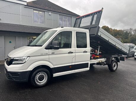 MAN TGE 3.180 DSG 4Motion Crew Cab Tipper - Air Con / LED Headlights