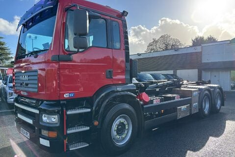 MAN TGA 26.363 6X4 FDLRC Hook Loader - Direct from Fire Service 1