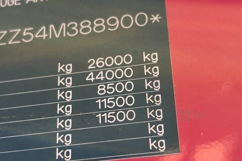 MAN TGA 26.363 6X4 FDLRC Hook Loader - Direct from Fire Service 46