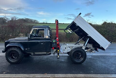 Land Rover Defender 130 130 Tdci Crane Tipper - Air Con - Galv Chassis 8
