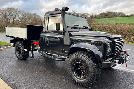Land Rover Defender 130 130 Tdci Crane Tipper - Air Con - Galv Chassis 4