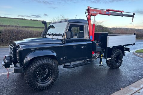 Land Rover Defender 130 130 Tdci Crane Tipper - Air Con - Galv Chassis 2