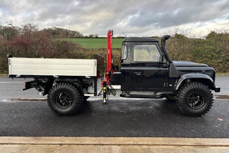 Land Rover Defender 130 130 Tdci Crane Tipper - Air Con - Galv Chassis 13