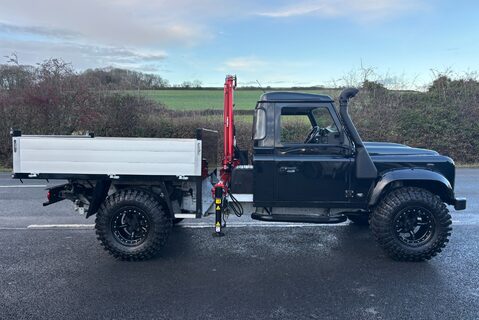 Land Rover Defender 130 130 Tdci Crane Tipper - Air Con - Galv Chassis 14