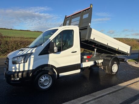 Ford Transit 350 Drw L2 130 ps Single Cab Tipper - Air Con / Tow Axle