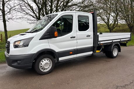Ford Transit 350 Drw L4 130 ps Crew Cab Dropside - Air Con - Ex MOD 1