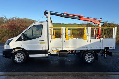 Ford Transit 350 Srw L2 130ps Dropside with PH150 Crane 8