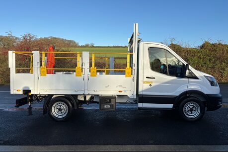 Ford Transit 350 Srw L2 130ps Dropside with PH150 Crane 11