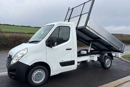 Vauxhall Movano F3500 L2 H1 125 ps Cdti Single Cab Tipper - Air Con