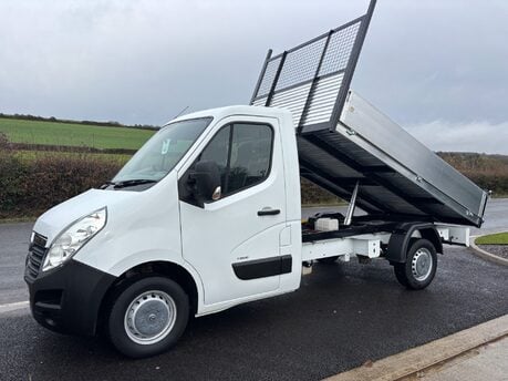 Vauxhall Movano F3500 L2 H1 125 ps Cdti Single Cab Tipper - Air Con