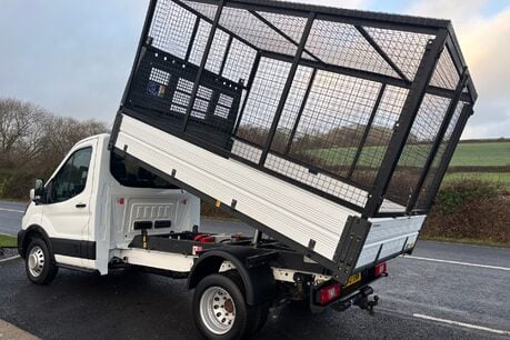 Ford Transit 350 Drw L2 130 ps Single Cab Caged Tipper - Tow Axle 6