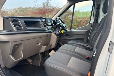 Ford Transit 350 Drw L2 130 ps Single Cab Caged Tipper - Tow Axle 16