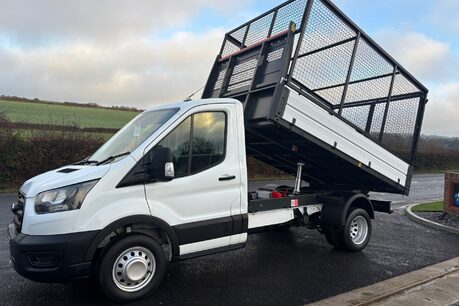 Ford Transit 350 Drw L2 130 ps Single Cab Caged Tipper - Tow Axle 1